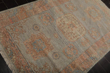 4’ x 6’ Muted Afghan Oushak Vegetable Dyes Hand Knotted Wool Area Rug Mint - Oriental Rug Of Houston
