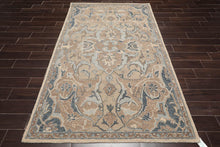 5'x8' Hand Tufted Hand Made 100% Wool Arts and Craft Traditional Oriental Area Rug Beige, Taupe Color - Oriental Rug Of Houston