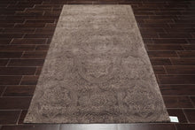 5' x 8' Handmade 100% Wool Patterned Transitional Oriental Area Rug Brown - Oriental Rug Of Houston