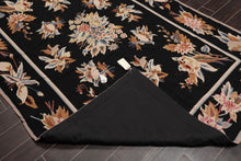 6' x 9' Hand Woven 100% Wool Oriental Area Rug 6x9 Traditional Black - Oriental Rug Of Houston