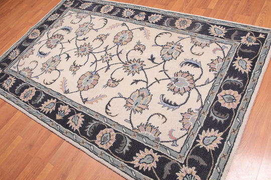 5’ x 8' Handmade 100% Wool Traditional Oriental Area rug 5x8 Beige