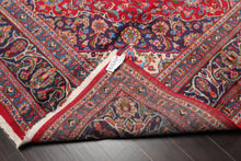 9'7" x 12'7" Hand Knotted Kashann 100% Wool Traditional Oriental Area Rug Red