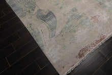 8’ x 10’ Hand Knotted Wool & Silk Tibetan Sherpa Oriental Area Rug Beige - Oriental Rug Of Houston