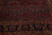 9'1" x 12'3" Hand Knotted 100% Wool Antique Lilihaan Traditional Area Rug Rose - Oriental Rug Of Houston