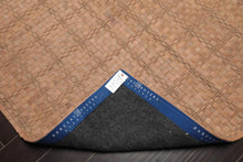 5'3”x7'5” Hand Woven Leather Basket Weave Barclay Butera Flatweave Area Rug Tan - Oriental Rug Of Houston