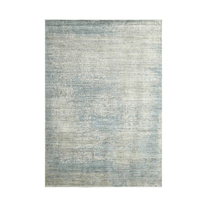 6x9 Gray, Beige Hand Knotted Hand Made 100% Wool Modern & Contemporary Oriental Area Rug