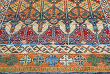 8x10 Green Gold Orange Color Hand Knotted Oushak Arts & Crafts Wool Arts & Crafts/Mission Oriental Rug
