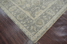 LoomBloom Multi Size Gray & Beige Hand Knotted 100% Wool Turkish Oushak Traditional Oriental Area Rug
