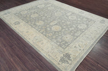 Multi Size Traditional Gray Wool Hand Knotted Turkish Oushak Oriental Rug