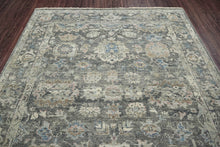 8x10 LoomBloom Muted Earth Hand Knotted 100% Wool Turkish Oushak Traditional Oriental Area Rug