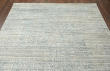 8x10 Celadon,Beige Hand Knotted Hand Made 100% Wool Modern & Contemporary Oriental Area Rug