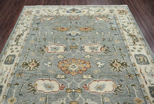 Multi Size Gray, Beige Hand Knotted Persian 100% Wool Turkish Oushak Traditional Oriental Area Rug