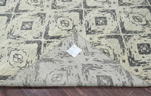 8' x10'  Tone On Tone Gray Color Hand Knotted Persian 100% Wool Modern & Contemporary Oriental Rug