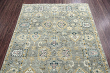 7' 6''x9' 9'' Gray Light Gold Ivory Color Hand Knotted Persian 100% Wool Traditional Oriental Rug