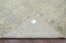 8x10 LoomBloom Muted Earth Tones Color Hand Knotted 100% Wool Turkish Oushak Traditional Oriental Area Rug Light