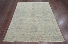 8x10 LoomBloom Muted Earth Tones Color Hand Knotted 100% Wool Turkish Oushak Traditional Oriental Area Rug Light