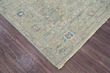 8x10 LoomBloom Muted Earth Tones Color Hand Knotted 100% Wool Turkish Oushak Traditional Oriental Area Rug Light