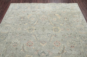 8x10 LoomBloom Muted Earth Tones Hand Knotted 100% Wool Traditional Oriental Area Rug
