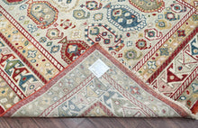 8x10 Beige LoomBloom Hand Knotted Arts & Crafts Oushak 100% Wool Oriental Area Rug