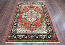 6x9 Rust LoomBloom Hand Knotted Arts & Crafts Oushak 100% Wool Oriental Area Rug