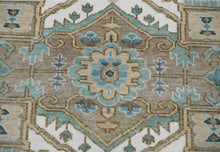 12x15 Palace Beige, Tan Color Hand Knotted LoomBloom Muted Turkish Oushak 100% Wool Transitional Oriental Area Rug - Oriental Rug Of Houston
