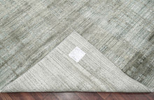 8x10 Gray LoomBloom Hand Knotted Modern & Contemporary Textured Tibetan 100% Wool Oriental Area Rug