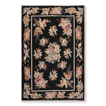 6' x 9' Hand Woven 100% Wool Oriental Area Rug 6x9 Traditional Black - Oriental Rug Of Houston