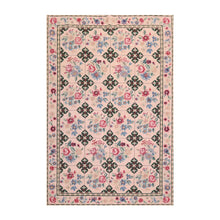 5'9" x 8'9" Hand Woven Traditional French Aubusson Needlepoint Area Rug Apricot - Oriental Rug Of Houston