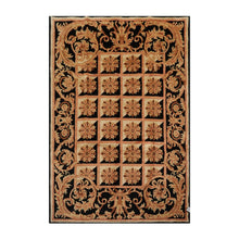 5'1" x 8'6" Hand Knotted Neo-Classic Tibetan Oriental Area Rug Traditional Beige - Oriental Rug Of Houston
