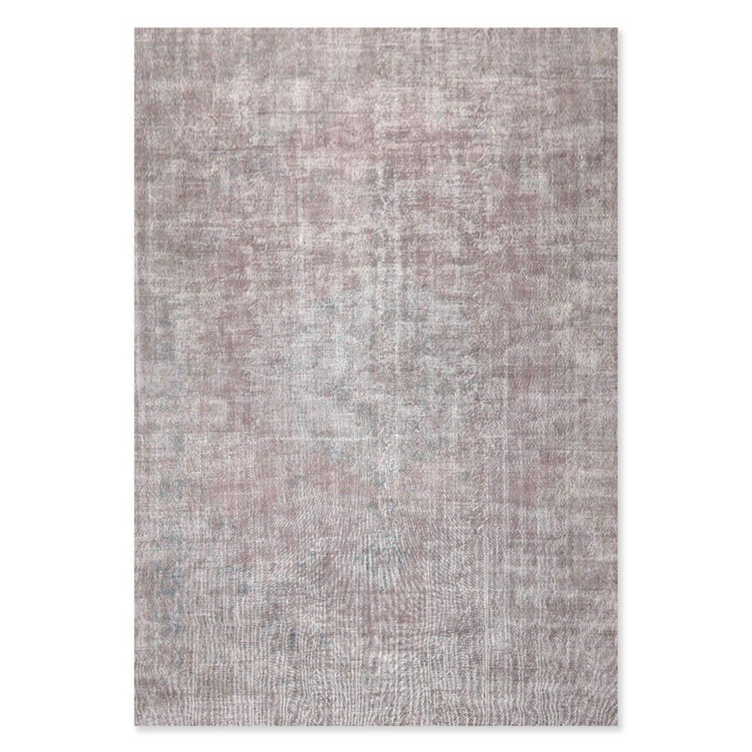 8' 6''x12' 9'' Gray Blue Color Hand Knotted Oriental Area Rug 100% Wool Modern Oriental Rug