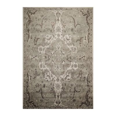 5'x8'  Light Gray Moss Dark Gray Color Hand Tufted Persian 100% Wool Traditional Oriental Rug