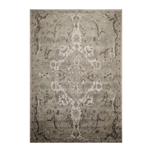 5'x8'  Light Gray Moss Dark Gray Color Hand Tufted Persian 100% Wool Traditional Oriental Rug