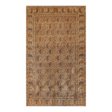 4'3'' x 6'10'' Vintage Hand Knotted Wool Kashaan 200 KPSI Oriental Area Rug Tan - Oriental Rug Of Houston