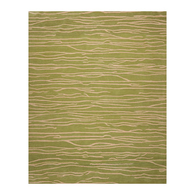 8'x10' Hand Knotted Tibetan Wool Designer Boho Modern Oriental Area Rug Lime - Oriental Rug Of Houston