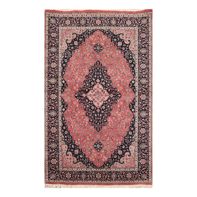 4'8'' x 7'1'' Hand Knotted Tabriz 100% Wool Traditional Oriental Area Rug Rust - Oriental Rug Of Houston