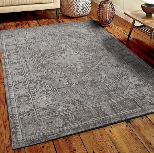 Dense Pile Multi Sizes Machine Made Oriental Area Rug