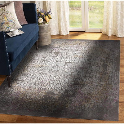 Dense Pile Multi Sizes Machine Made Oriental Area Rug - Oriental Rug Of Houston