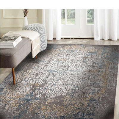 Dense Pile Multi Sizes Machine Made Oriental Area Rug - Oriental Rug Of Houston
