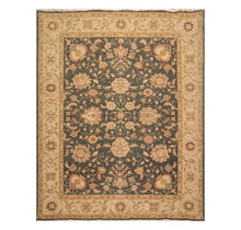 7'9" x 9'9" NA94 SPRUCE Hand Knotted 100% Wool Area Rug Grayish Green - Oriental Rug Of Houston