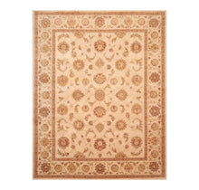 7' 9''x9' 9'' Wheat Brown Taupe Color Hand Tufted Hand Made 100% Wool Traditional Oriental Rug