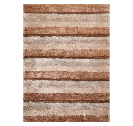 8' x 11' Capel BERKELEY 700 MUSHTROOM Modern Shag Area Rug Brown