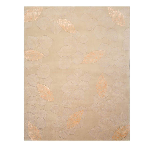 7'6" x 9'6" JL62 Gray Handmade Wool & Silk Oriental Area Rug Gray