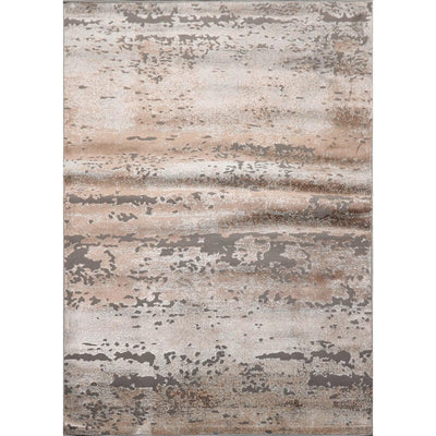 5' x 7' Abstract Modern 100% Polypropylene Oriental Area Rug Beige, Tan - Oriental Rug Of Houston