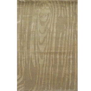 2’ x 3’ Hand Knotted Wool & Silk Modern Tibetan Oriental Area rug Gray - Oriental Rug Of Houston