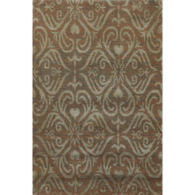 2’ x 3’ Hand Knotted Wool & Silk Transitional Tibetan Oriental Area rug Tan - Oriental Rug Of Houston