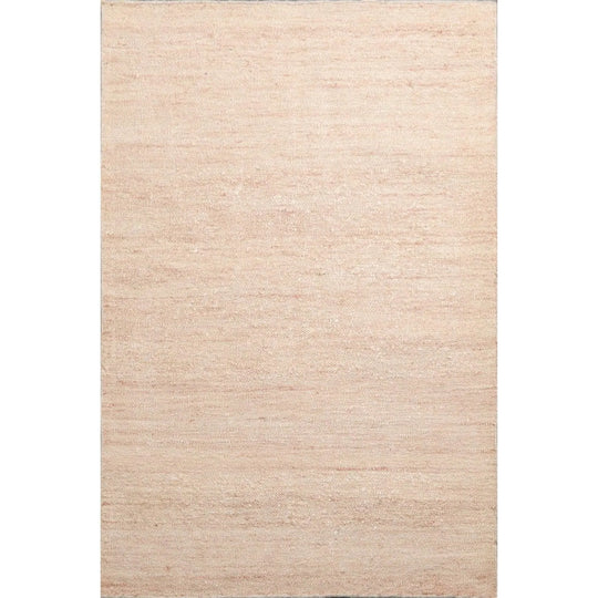 2' x 3' Hand Woven Silk Modern Flatweave Kilim Oriental Area Rug Light Peach