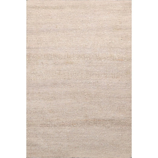 2' x 3' Hand Woven 100% Silk Modern Flatweave Kilim Oriental Area Rug Beige