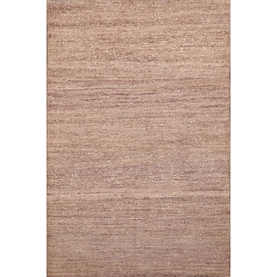 2' x 3' Hand Woven 100% Silk Modern Flatweave Kilim Oriental Area Rug Brown