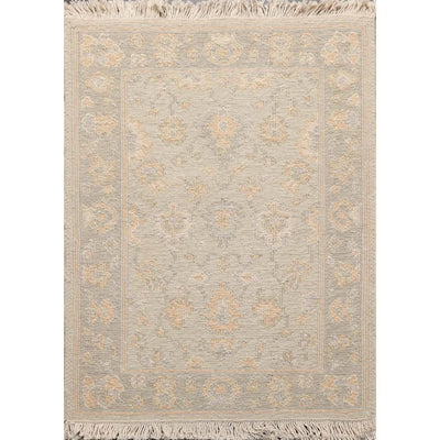 1'10” x 2'7” Hand Knotted 100% Wool Reversible Oriental Area Rug Gray - Oriental Rug Of Houston