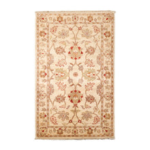 3’2” x 5’2" Hand Knotted 100% Wool Peshawar Traditional Oriental Area Rug Beige - Oriental Rug Of Houston